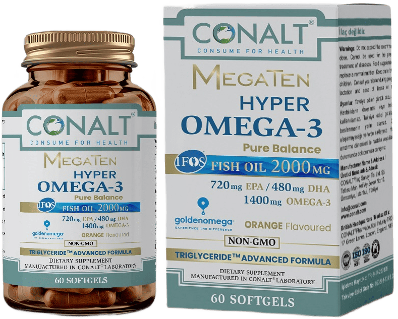 CONALT MegaTen Hyper Omega 3 Pure Balance